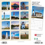 2024 BrownTrout Atlantic Coast Lighthouses 12" x 12" Monthly Wall Calendar (9781975463670)