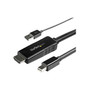 StarTech HD2DPMM10 10' DisplayPort Audio/Video Cable, Black (65dd116ee8837636b11ac880_ud)