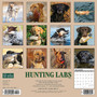 2024 Willow Creek Hunting Labs 12" x 12" Monthly Wall Calendar, Multicolor (34019)