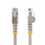 StarTech.com 3ft CAT6 Ethernet Cable, 24 AWG, UTP, Snagless, Gray, 10/Pack (N6PATCH3GR10PK)