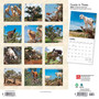 2024 BrownTrout Goats in Trees 12" x 12" Monthly Wall Calendar (9781975462888)