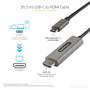 StarTech.com 3.3ft USB-C to HDMI Cable Adapter, 4K 60Hz Audio/Video Cord, Male to Male, Black (CDP2HDMM1MH)