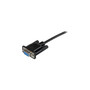 Startech® 6.6' F/F DB9 RS232 Serial Null Modem Cable, Black (65dd11d3e8837636b11acb7a_ud)