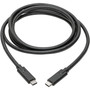 Tripp Lite U420-006-5A 5.9ft Thunderbolt 3 Data Transfer Cable, Black (U420-006-5A)
