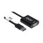 Club 3D 0.75' Display Port to SVGA Audio/Video Monitor Cable, Black (CAC-2013)