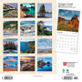2024 BrownTrout Oregon Coast 12" x 12" Monthly Wall Calendar (9781975464387)