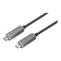4XEM 82' USB C Cable, Black (4XUSBCFIBER25M)