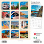 2024 BrownTrout Orange County 12" x 12" Monthly Wall Calendar (9781975468996)