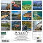 2024 Willow Creek Angler's 12" x 12" Monthly Wall Calendar, Multicolor (32107)