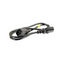 C2G SJT Computer Power Extension Cord, 16 AWG, 3 ft  (65dd1218e8837636b11acda6_ud)