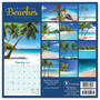 2024 TF Publishing 7" x 7" Tropical Beaches Mini Calendar (24-2034)