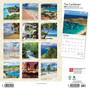 2024 BrownTrout The Caribbean 12" x 12" Monthly Wall Calendar (9781975462154)