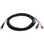 Tripp Lite P314-006 6' S-Video Composite Video Cable, Black (65dd1243e8837636b11acefa_ud)