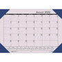 House of Doolittle 18.5" x 13" Monthly Desk Pad Calendar, Orchid, 2/Pack (HOD012573-2)