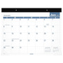 2023 AT-A-GLANCE Easy to Read 21.75" x 17" Monthly Desk Pad Calendar, Blue/White (SKLP24-32-23)