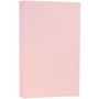JAM Paper 80 lb. Cardstock Paper, 8.5" x 14", Baby Pink, 50 Sheets/Pack (76329459)