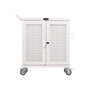 Tripp Lite Safe-IT 2 Steel Cart, White (CSC32USBWHG)