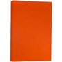 JAM Paper Ledger 65 lb. Cardstock Paper, 11" x 17", Orange, 50 Sheets/Pack (16728492)