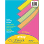 Pacon Array 65 lb. Cardstock Paper, 8.5" x 11", Assorted Colors, 100 Sheets/Pack (PAC101181)
