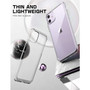 SUPCASE Unicorn Beetle Style Clear Slim Case for iPhone 11 (S-11-6.1-UBS-CL)