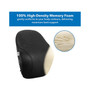 Mount-It! Ergo Collection Memory Foam Lumbar Support, Black (MI-1107)
