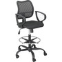 Safco Vue Loop Armrest, Black, Pair (3396BL)