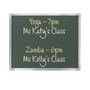 Flipside Green Chalkboard, Aluminum Frame, 18" x 24" (32710)