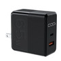 CODi 65W GaN Dual Port Wall Charger, USB-C & USB-A Outputs (A01106)