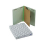 Pendaflex End-Tab Classification Folders, Letter Size, 1-Partition, Light Green, 10/Box (PFX 23214)