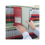 Smead End Tab Pressboard Classification Folders with SafeSHIELD Fasteners, Legal Size, 2 Dividers, Green/Gray, 10/Box (29810)