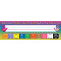 Teacher Created Resources Modern Printing Flat Nameplates, 3.5" x 11.5", 36 Per Pack, 6 Packs (TCR4307-6)