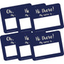 Barker Creek Name Tags/Self-Adhesive Labels, Oh Hello!, 90/Set (4323)