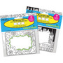 Barker Creek Color Me! In My Garden & Cityscapes Name Tags, Self-Adhesive Labels, 3 1/2" x 2 3/4", 90/Set (BC3780)