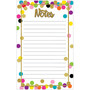 Teacher Created Resources® Confetti Notepad, 5" x 8", 3/pkg (TCR8893)
