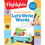 Highlights Let's Write Words Write-On Wipe-Off Fun to Learn Activity Book (65dd1789e8837636b11af2ad_ud)