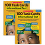 Scholastic Teaching Solutions 100 Task Cards: Informational Text Activity Book, Grade 4-6, Pack of 2 (SC-811299-2)