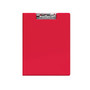 Davis Group Premium Polypropylene Clipboard, Letter Size, Red, 10/Pack (4511-03-10)