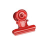 JAM Paper Bulldog Clip, Red, 25/Pack (21632817)