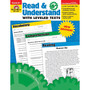 Evan-Moor® "Read and Understand With Levelled Texts" Grade 6+ Resource Book, Language Arts/Reading (65dd18a1e8837636b11b00ac_ud)