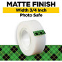 Scotch Magic  Invisible Tape Refill, 3/4" x 22.2 yds., 6/Pack (810S6)