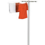 Honey-Can-Do 5 Line T-Post Steel Clothesline, White (DRY-01452)