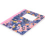 Pukka Pad Bloom Composition Notebooks, 7.5" x 9.7", College Ruled, 70 Sheets, Assorted Colors, 3/Pack (9516-BLM)