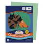 SunWorks 9" x 12" Construction Paper, Light Green, 50 Sheets (P8103)