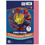 Tru-Ray 9" x 12" Construction Paper, Shocking Pink, 50 Sheets (P103013)