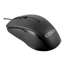 CODi Wired Ambidextrous Optical Desktop Mouse, Black (A05017)