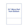 Alliance Pre-Perforated 8.5" x 11" Bond Paper, 24 lbs., 92 Brightness, 500 Sheets/Ream (30044)