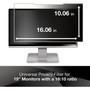 3M Privacy Filter for 19" Widescreen Monitor, 16:10 Aspect Ratio (PF190W1B)
