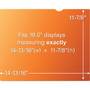 3M™ Gold Privacy Filter for 19.01" Widescreen Monitor  (65dd1e0ee8837636b11b3bd1_ud)