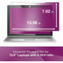 3M High Clarity Privacy Filter for 15.6" Laptop with COMPLY Attachment System, 16:9 Aspect Ratio (HC156W9B)