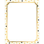 Barker Creek Gold Computer Paper, 8-1/2" x 11", Multi-Color, 50 Sheets/Pack (LL741)